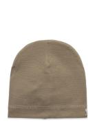 Huttelihut Beanie Solid Rib Khaki Green