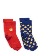 Happy Socks Kids 2-Pack Rubber Duck Sock Multi/patterned