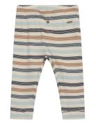 Minymo Pants Y/D Rib Multi/patterned