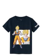 Name It Nkmjimmo Dragonball Ss Top Box Noos Vde Marinblå