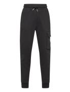 Calvin Klein Badge Cargo Relaxed Sweatpants Svart