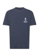 Tommy Jeans Tjm Reg Unisex Fun Novelty 2 Tee Marinblå