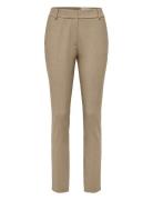 Selected Femme Slfrita Mw Slim Pant Camel Mlg B Noos Beige