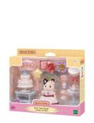 Sylvanian Families Party Time Playset -Tuxedo Cat Girl- Multi/patterne...