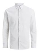 Jack & J S Jjejoe Shirt Ls Plain Noos Vit