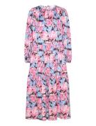 Noella Janelle Long Dress Rosa