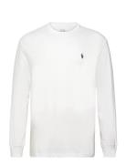 Polo Ralph Lauren 26/1 Jersey-Lsl-Tsh No Pkt Vit