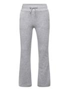 Lindex Trousers Jersey Velour Grey Me Grå