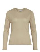 Vila Vialexia O-Neck L/S Top - Noos Khaki Green