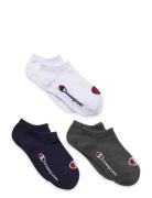 Champion 3Pk Sneaker Socks Vit