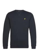 Lyle & Scott Crew Neck Sweatshirt Marinblå