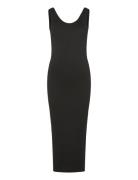 Vero Moda Maternity Vmmisa Sl Seamless Midi Rib Dress Noos Svart