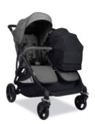 Asalvo Asalvo Carrycot For Stroller Double Bro, Black Svart