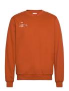 Les Deux Neighborhood Sweatshirt Orange