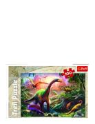 Trefl 100 Bit Dinosaurs' Land Toys Puzzles And Games Puzzles Classic P...