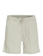 Jack & J S Jpstjaiden Jjjacquard Jogger Short Styd Kräm