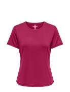 Only Play Onpsweet Reg Ss Train Tee Rosa