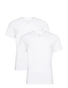 Bread & Boxers 2-Pack V-Neck Vit