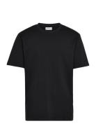 Lindbergh O-Neck Tee Over S/So-Neck Tee Over S/S Svart