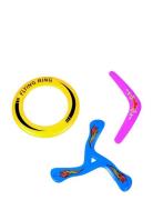 Happy Summer Boomerang Set 3 Pcs Toys Outdoor Toys Outdoor Games Multi...