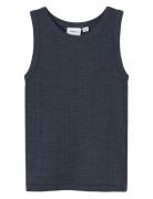 Name It Nmmwang Wool Needle Tank Top Marinblå