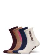 Mads Nørgaard Sock Box Logo Step Multi/patterned