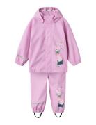 Name It Nmfjane Peppapig Rain Set Fo Cplg Rosa