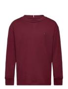 Tommy Hilfiger Essential Tee L/S Burgundy