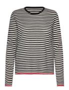 Mads Nørgaard Stripe Ellis Knit Svart