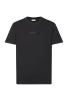 Calvin Klein Jeans Monologo Tee Svart