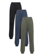 Lindex Trousers Basic Solid 3 Pack Multi/patterned