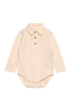 En Fant Body Ls Shirt Beige