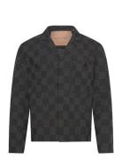 Rue De Tokyo Cosimo Japanese Sashiko Check Svart
