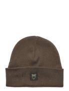 Knowledge Cotton Apparel Kids Rib Knitted Cotton Beanie - Go Khaki Gre...