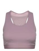 New Balance Nb Sleek Medium Support Pocket Sports Bra Rosa