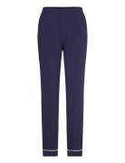 Etam Molly Piping - Pyjama Bottom Marinblå