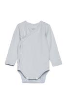 Gugguu Baby Wrap Bodysuit Blå