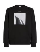 Calvin Klein City Photo Print Sweatshirt Svart