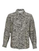 MSCH Copenhagen Mschamabella Shirt Aop Brun