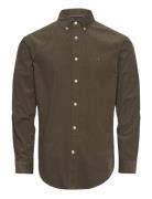 Tommy Hilfiger Solid Corduroy Rf Shirt Khaki Green