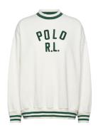 Polo Ralph Lauren Logo Fleece Sweatshirt Vit