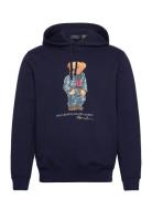 Polo Ralph Lauren Polo Bear Fleece Hoodie Marinblå