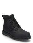 Timberland Britton Road Mid Lace Up Waterproof Boot Black Full Grain S...