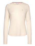 Tommy Hilfiger Soft Wool C-Nk Sweater Kräm