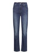 LEVI´S Women 724 High Rise Straight Cool I Marinblå