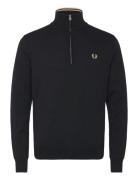 Fred Perry Classic Half Zip Jumper Svart