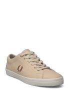 Fred Perry Baseline Leather Beige