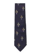 Polo Ralph Lauren Polo Bear Silk Repp Tie Marinblå