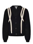 Object Objulla Knit L/S Re Cardigan 134 Svart