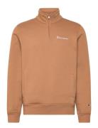 Champion Half Zip Sweatshirt Brun